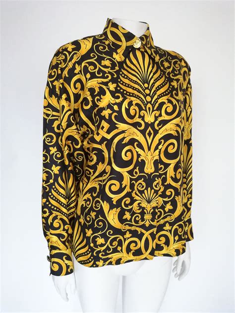 versace vintage shirt replica|vintage Versace shirts for sale.